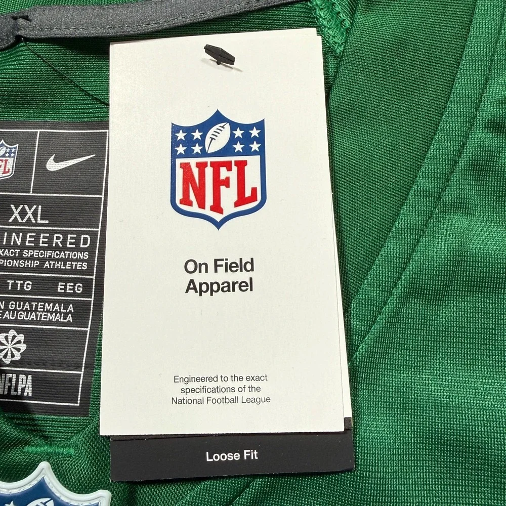 Nike New York Jets Aaron Rodgers Jersey Mens‎ Size 2XL Green NFL NWT